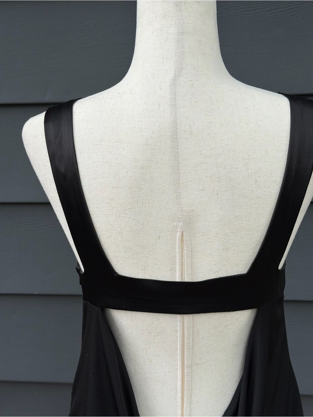 Studio W by SUE WONG Black Embellished Sleeveless open back drop waist Dress 4 - Picture 11 of 16